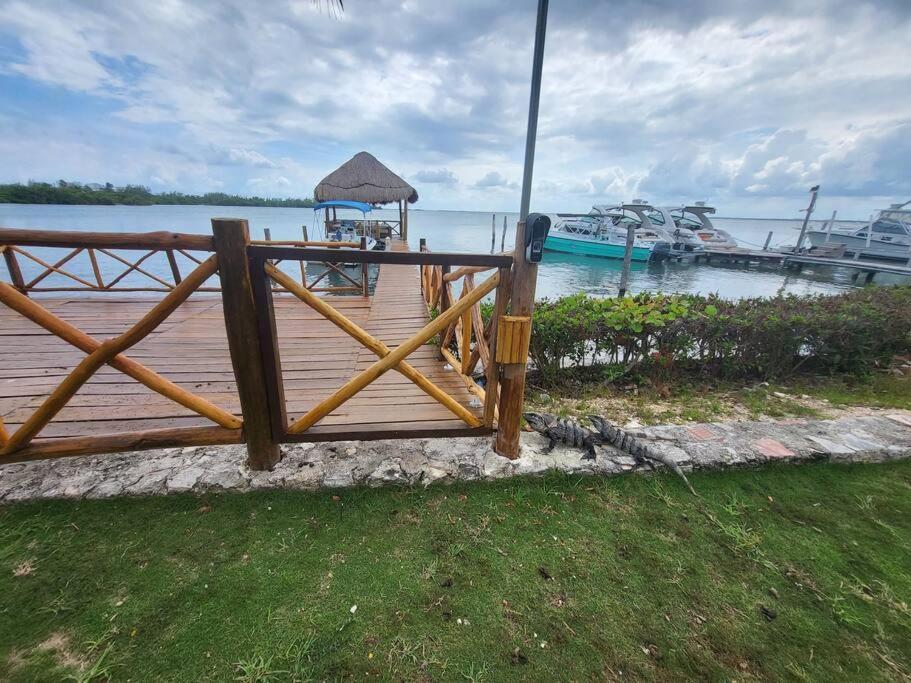 3 Rooms House At Side Of The Lagoon Cancún Exterior foto